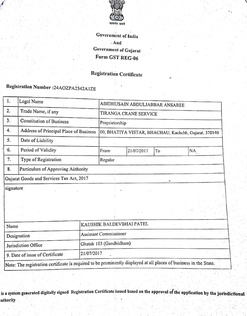 Registration